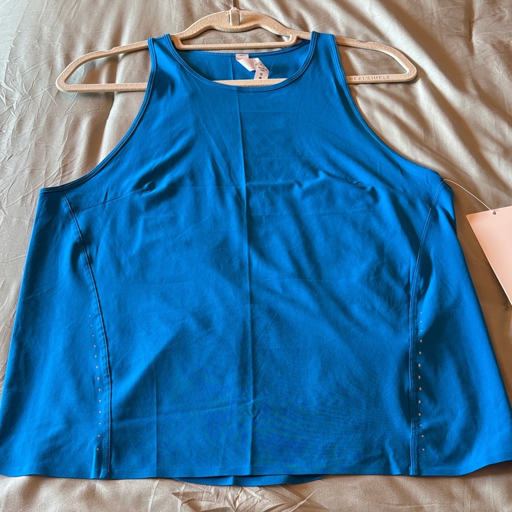 NWT Lululemon Women's Blue Sleeveless Top
